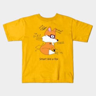 Smart Like a Fox Kids T-Shirt